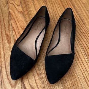 Madewell Womens Lizbeth Leather/Suede Pointed Toe Loafer Flats shoes sz 9